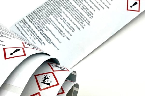 etiquetado de productos químicos