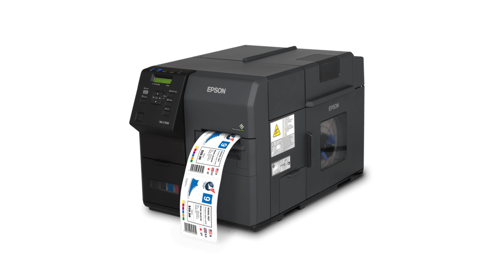 Impresora para etiquetas Epson TM-C3500 y sus consumibles